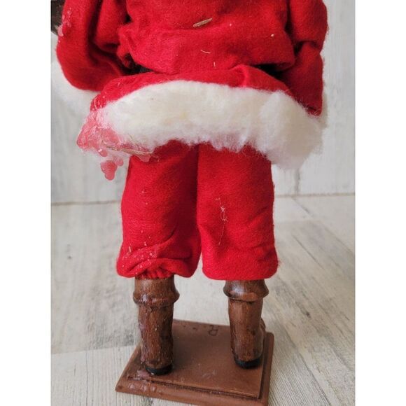 Vintage France Provence AS IS Rustic Santa claus figure Bible holy - Picture 9 of 13